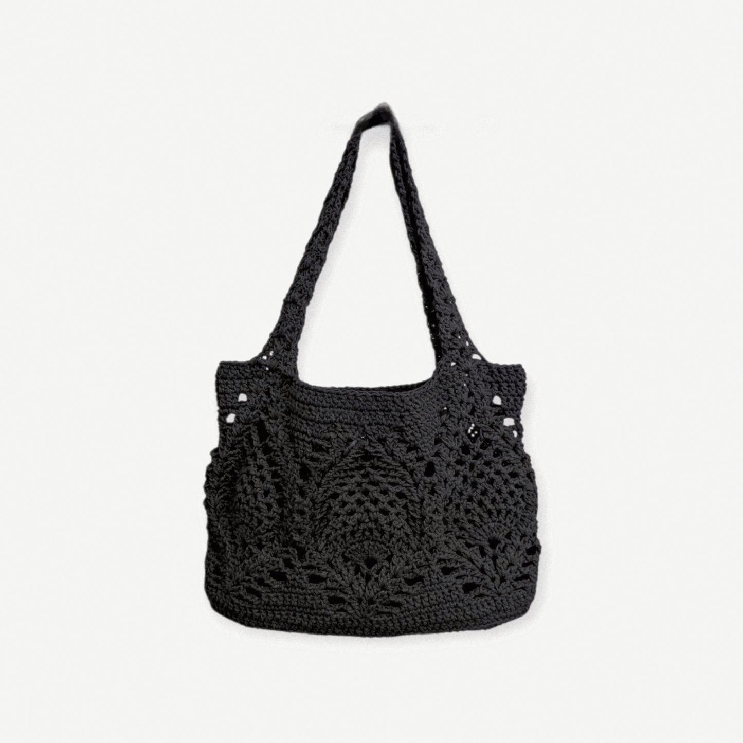 Sac grappes, création artisanale au crochet. Origine Champagne.