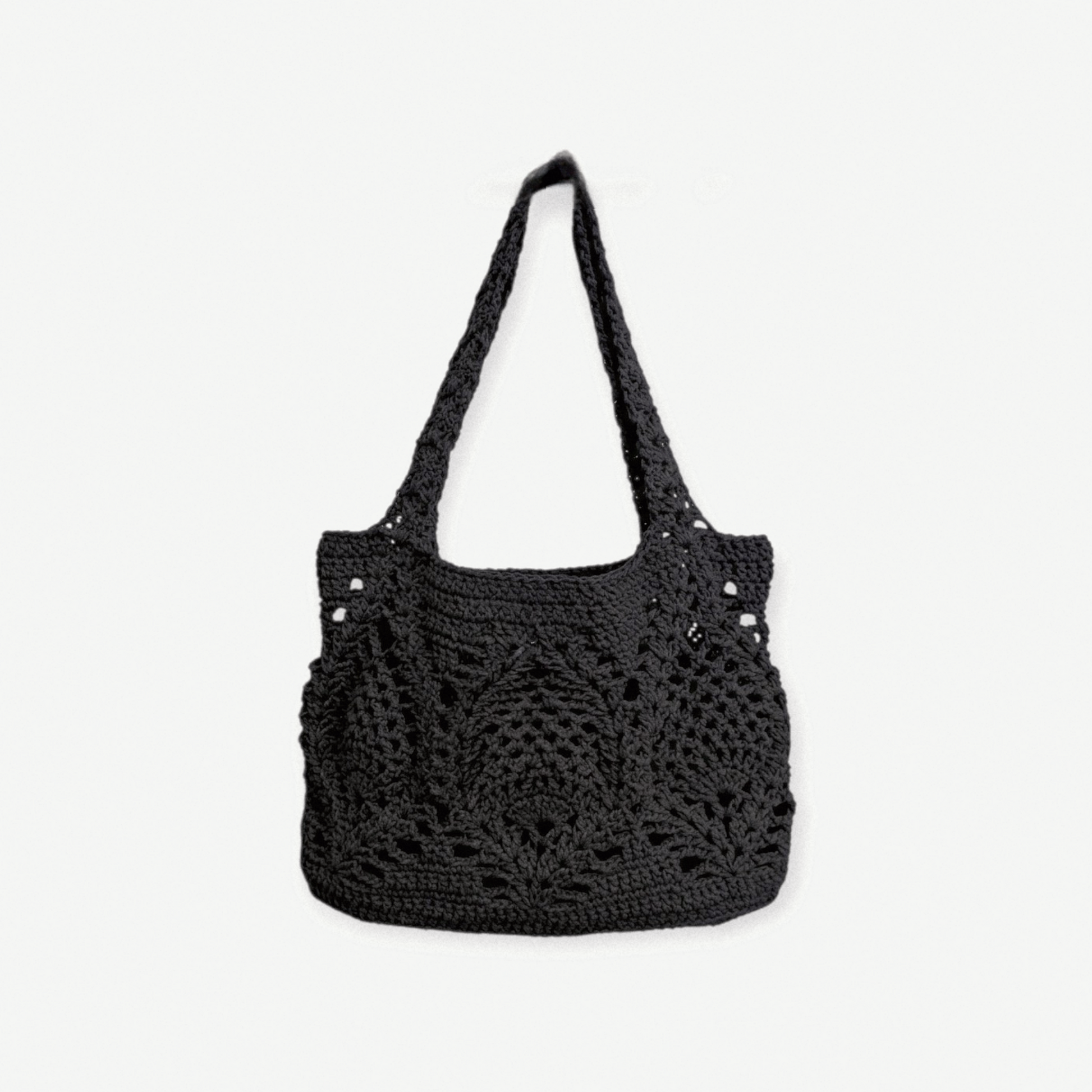 Sac grappes, création artisanale au crochet. Origine Champagne.